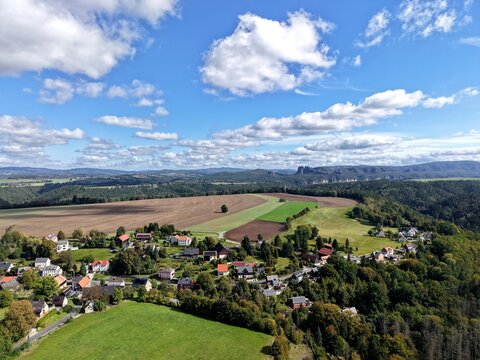 Kleinhennersdorf, Gemeinde Gohrisch, S&auml;chsische Schweiz 2025