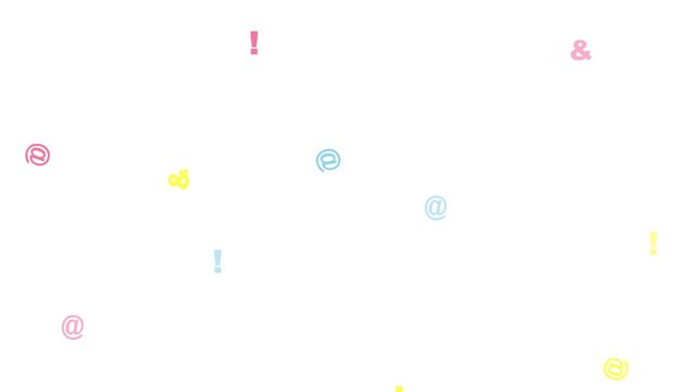 bright candy color symbol rain for youthful brands