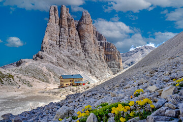 Dolomiti, Rifugio Re Alberto, Torri del Vajolet © Amos