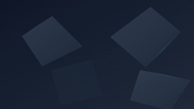 sleek professional dark mode geometric presentation background