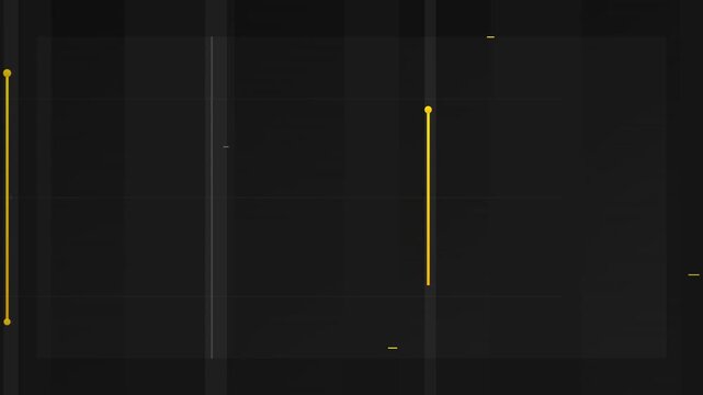 Abstract Deep Learning Algorithm Visualization Stock Video