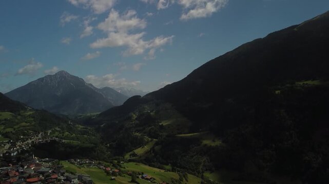 Peaceful Alpine Valley Views in Pitztal, Tyrol, 4K
