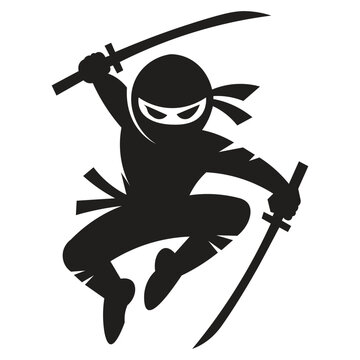 Ninja silhouette illustration Ninja, also known as Shinobi, were secret agents, spies, and mercenaries during feudal Japan. They were renowned for their special skills in ninjutsu, the art of silent m