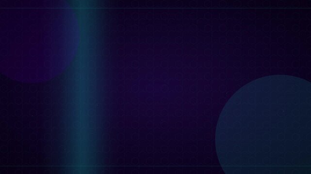 Futuristic Cyber Hexagon Grid Motion Graphics Background