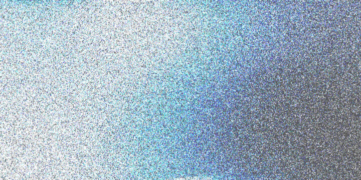 Abstract Blue and White Grainy Noise Gradient Background Texture