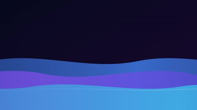 Abstract Modern Corporate Waves Motion Graphics Background
