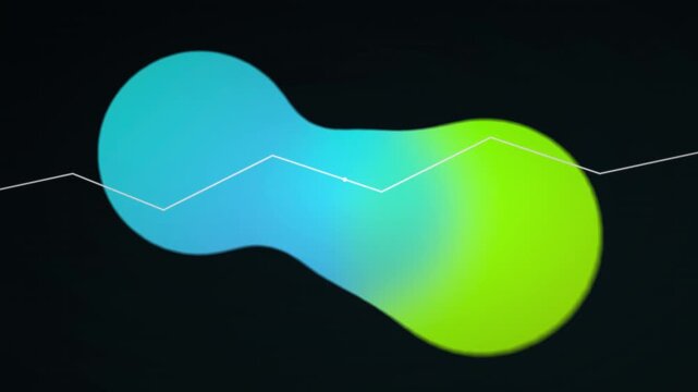 Modern Abstract Liquid Gradient Trading Data Flow Background