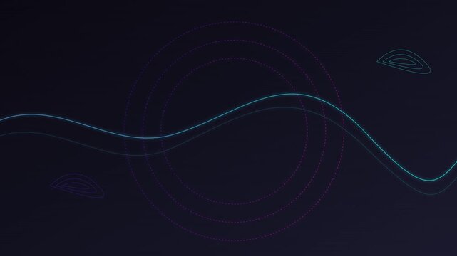 modern abstract topographic map lines vector animation