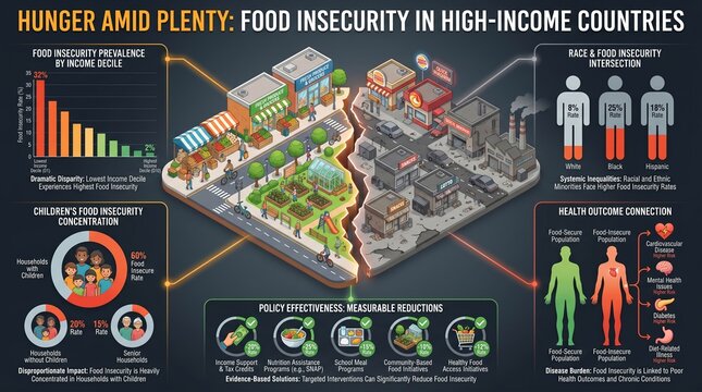 Hunger amid plenty: food insecurity and nutritional crisis worldwide