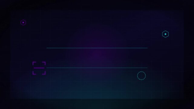 modern augmented reality vision tech vector background