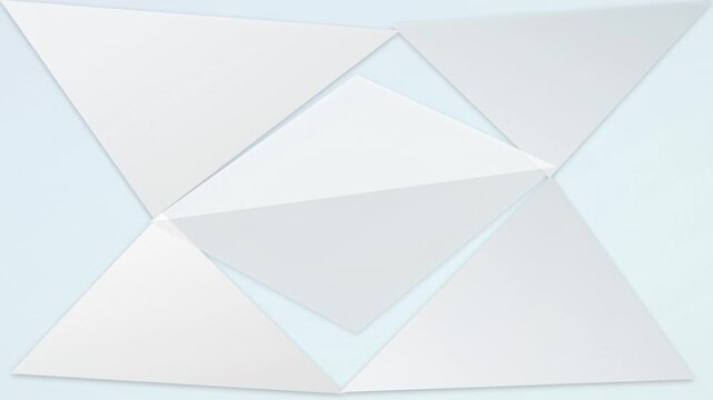 Abstract Origami Paper Fold Vector Motion Animation