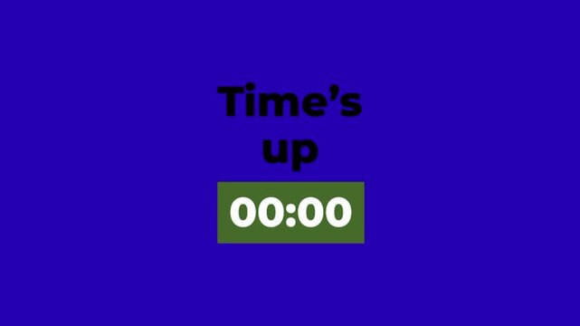 Watch The Clock Count Down