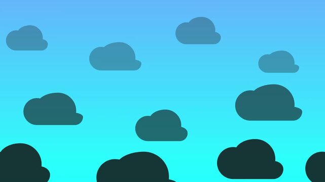 organic soft cloud drift abstract vector background