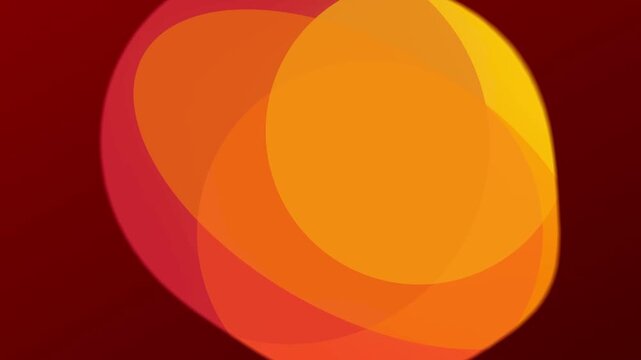 organic warm gradient mesh modern vector animation