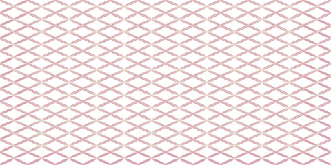 Fototapeta premium Abstract geometric diamond rhombus pattern, pink red lattice design, modern seamless vector background, decorative digital art illustration