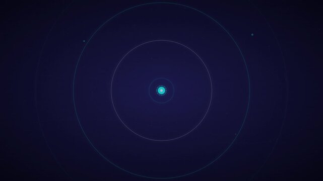 Satellite Signal Wireless Communication Technology Background Animation