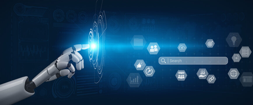 AI analyzing search patterns and keyword data to enhance SEO performance, content strategy, and online visibility through automated digital analytics Parse