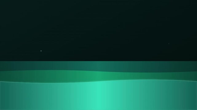 Smooth Animated Wave Graph Steady Investment Return Background