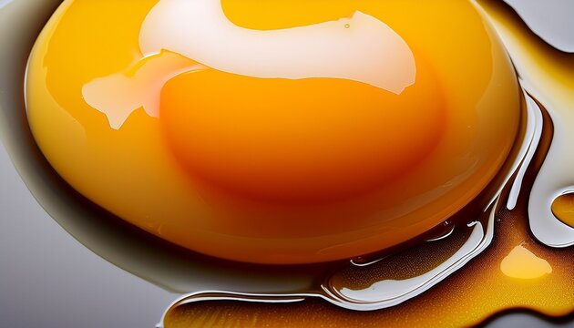 Egg Yolk Abstract Background
