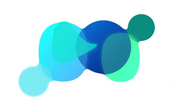 Aqua Liquid Fluid Blob Modern Creative Background