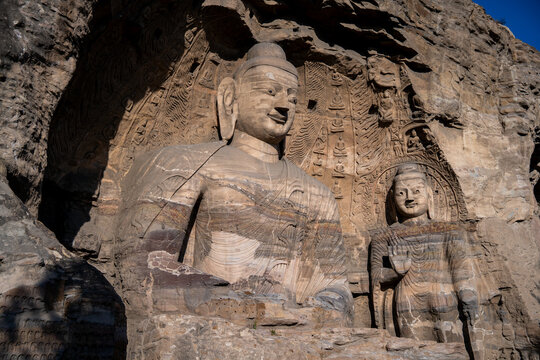 UNESCO World Heritage Site: Yungang Grottoes Rock-Cut Architecture