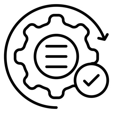 execution outline icon