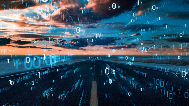 Digital Transformation. conceptual image visual.