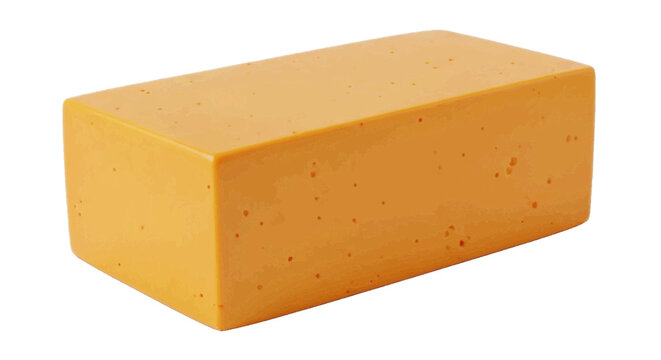 Minimal black silhouette icon, simple flat vector, bold black shape, no, no shading a block of yellow cheddar cheese on a, flat icon style