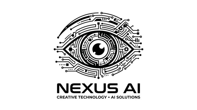 Nexus AI Company Logo Design.