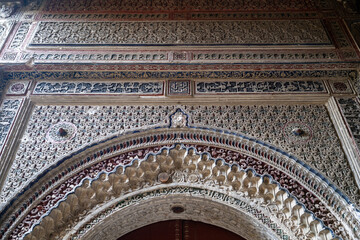 Obraz premium Ornate Zawiya Arch - Fez, Morocco