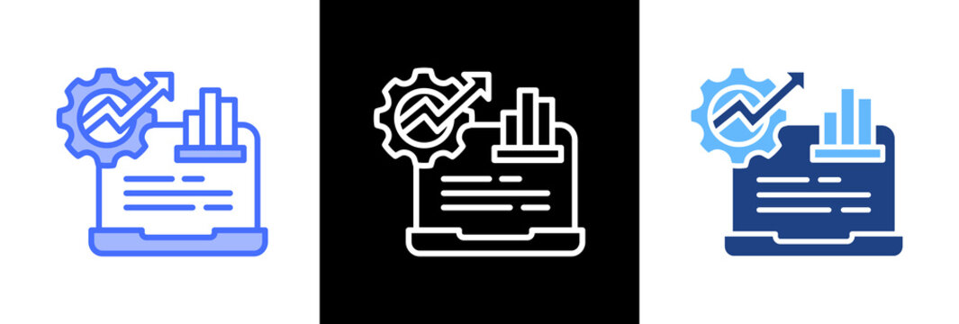 Productivity System triple icon