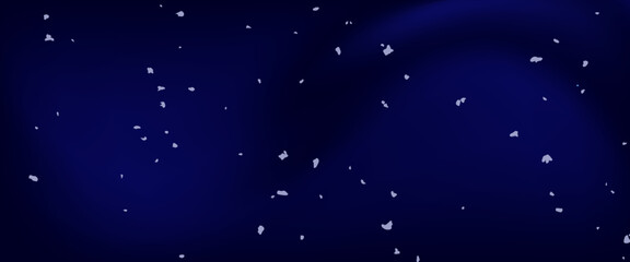 Fototapeta premium Deep navy blue night sky vector illustration