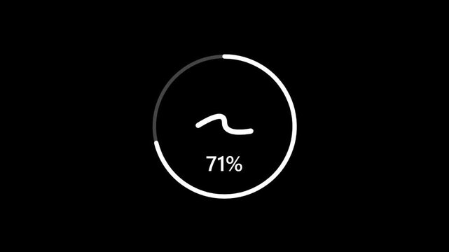 vector illustration of loading timer