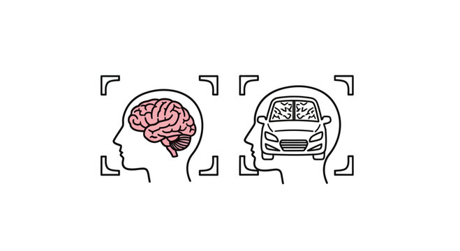 AI Brain Scan and Car Recognition Technology