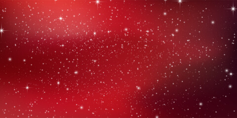 Stars in the night. Dark brown galaxy space background. Starry night sky. New Year, Christmas and Celebration backgrounds concepts. © Qiana