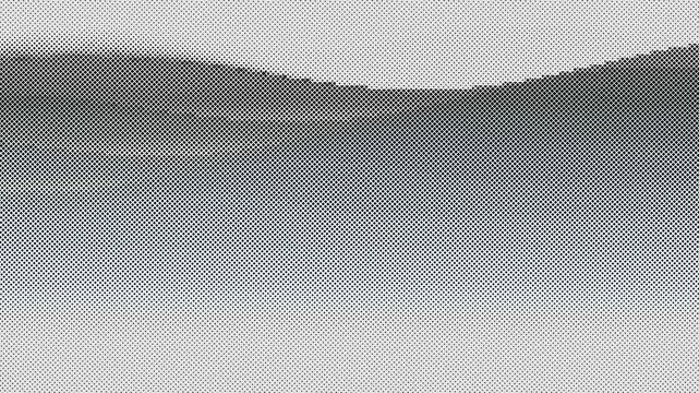 Abstract Monochrome Halftone Pattern Animation Transition. 4K Video