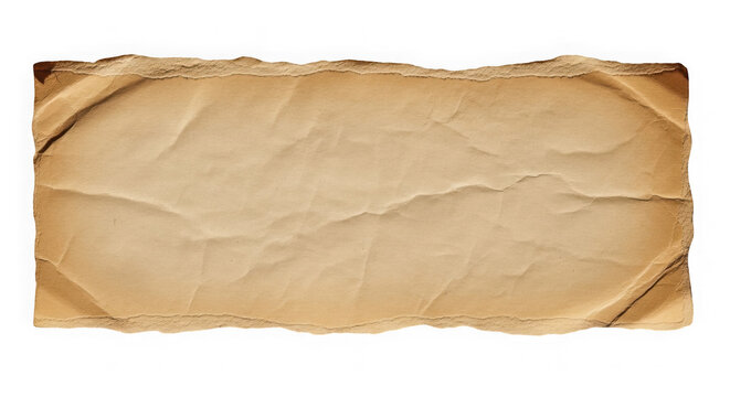 Vintage parchment paper scroll