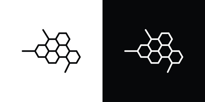 Hormones icon set designs. vector illustration eps