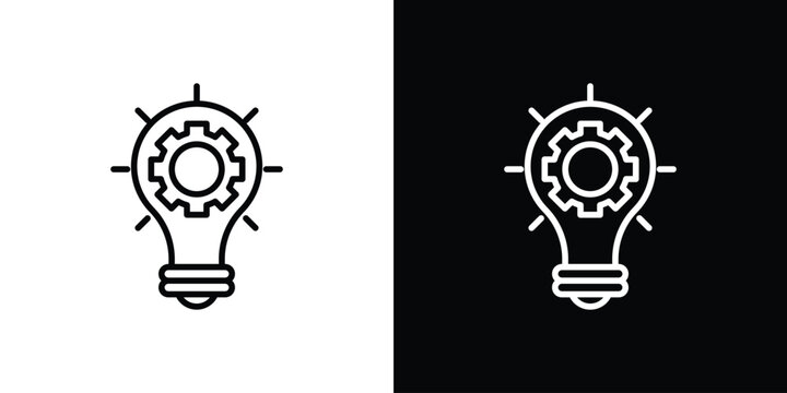Implementation icon set designs. vector illustration eps