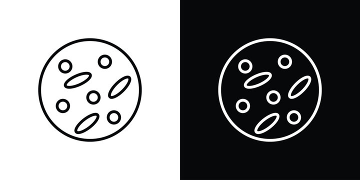 Leukemia icon set designs. vector illustration eps