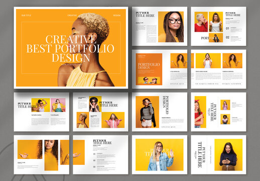 Creative Best Portfolio Design Landscape Template