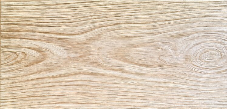Horizontal Wood Grain Pattern Light Neutral Brown Organic Flowing Lines Knot Swirls Natural Timber Even Lighting Clear Visible Surface Warm