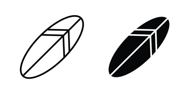 Surf board icon