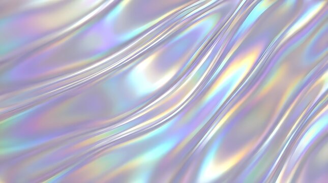 Iridescent holographic background