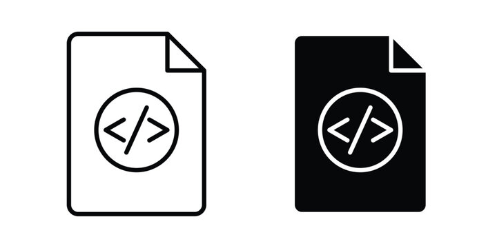 HTML script icon