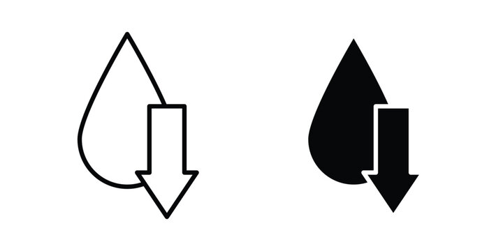 Low water level icon