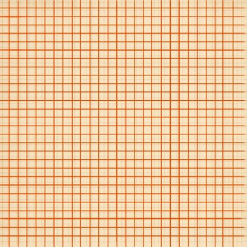 Graph paper with red grid lines on a tan background.