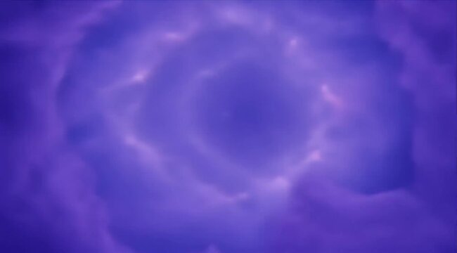 Space Exploration Glowing purple abstract nebula cosmic space cloud star light energy cinematic background with swirling violet gas, vortex storm sky fog, gradient blur circle texture, dreamy