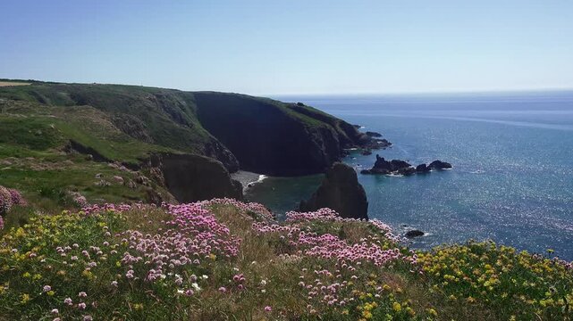 Epic Ireland seapinks sun and shimmering seas Copper Coast Waterford Ireland Epic Locations