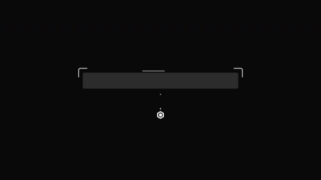 Hud tag title futuristic digital ui minimal sci-fi interface design white technology callout frame for overlaying data on video footage or games.